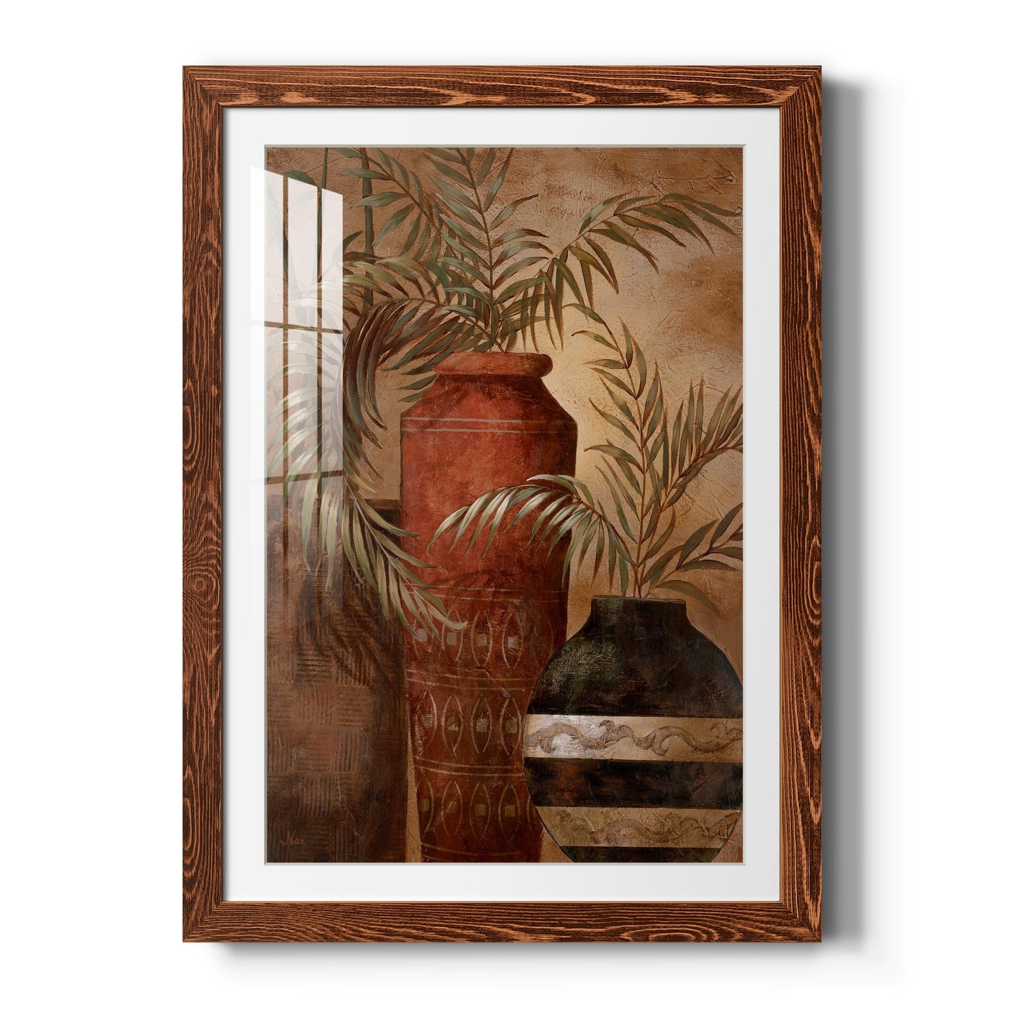 Exotic Vacation I - Barnwood Framed Art Print