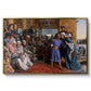 The Finding of the Saviour in the Temple, 1854-1860 - Floater Framed Canvas Print