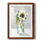 Sunflower I - Barnwood Framed Art Print