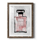 Blush Wash Perfume - Premium Framed Print - Distressed Barnwood Frame - Ready to Hang