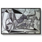 Goat's Skull, Bottle and Candle, 1952 - Floater Framed Canvas Print