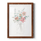 Whimsical Wildflowers I - Barnwood Framed Art Print