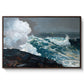 Northeaster, 1895 - Floater Framed Canvas Print