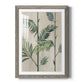 Modern Fronds II - Barnwood Framed Art Print