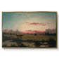 The Marshes at Rhode Island, 1866 - Floater Framed Canvas Print