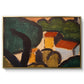 Landscape with Trees and Houses, c. 1905 - Floater Framed Canvas Print
