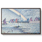 Entrance to the Port of Honfleur, 1899 - Floater Framed Canvas Print