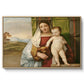 The Gypsy Madonna (La Zingarella), c. 1510-1511 - Floater Framed Canvas Print