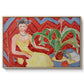 Michaella, 1943 - Floater Framed Canvas Print