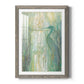 Morning Egret II - Barnwood Framed Art Print