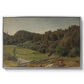 Landscape at Ljan, 1858 - Floater Framed Canvas Print