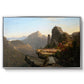 Scene from “The Last of the Mohicans”, 1827 - Floater Framed Canvas Print