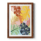 Tropical Foliage II - Barnwood Framed Art Print