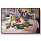 Still Life with Pineapple and Lemons, 1925 - Floater Framed Canvas Print