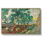 The Garden of Saint-Paul Hospital, 1889 - Floater Framed Canvas Print