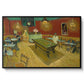 The Night Café, 1888 - Floater Framed Canvas Print