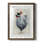 Sunday Best Rooster - Premium Framed Print - Distressed Barnwood Frame - Ready to Hang