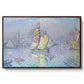 Venice, the Yellow Sail, 1904 - Floater Framed Canvas Print