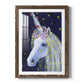Unicorn IV - Barnwood Framed Art Print