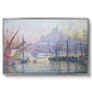 The Port of Marseille, 1905 - Floater Framed Canvas Print