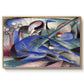 Dreaming Horse, 1913 - Floater Framed Canvas Print