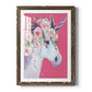 Unicorn II - Barnwood Framed Art Print