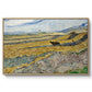 Enclosed Field with Ploughman, 1889 - Floater Framed Canvas Print