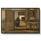 Interior of the Terninck Institution in Antwerp, 1884 - Floater Framed Canvas Print