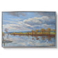 The Banks of the River Seine, 1893 - Floater Framed Canvas Print