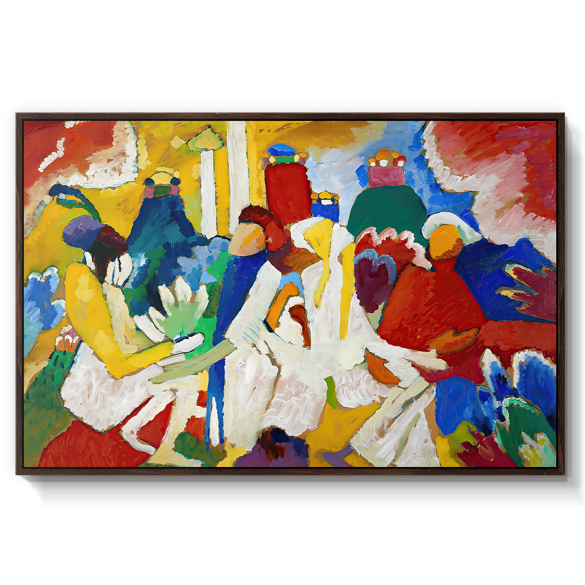 Oriental, 1909 - Floater Framed Canvas Print