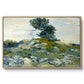 The Rocks, 1888 - Floater Framed Canvas Print