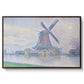 Mill of Edam (Moulin d'Edam), 1896 - Floater Framed Canvas Print