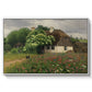 Farmhouse with Meadow Flowers, 1909 - Floater Framed Canvas Print