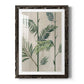 Modern Fronds II - Premium Framed Print - Distressed Barnwood Frame - Ready to Hang