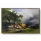 The Harvest Wagon (Der Heuwagen), c. 1850 - Floater Framed Canvas Print