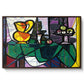 Pitcher and Bowl of Fruit, 1931 - Floater Framed Canvas Print