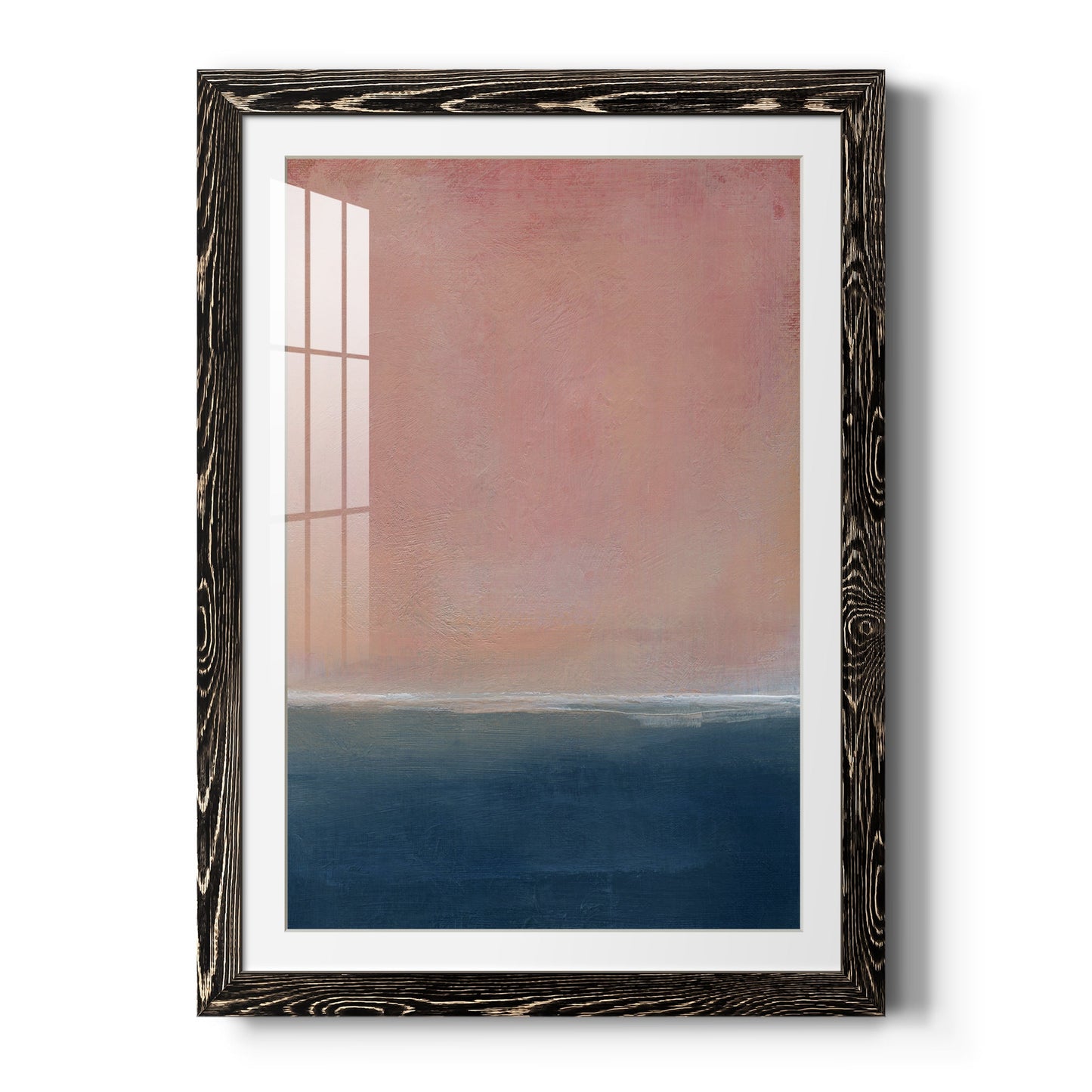 Sunset - Barnwood Framed Art Print