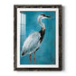 Great Blue Heron I - Barnwood Framed Art Print