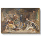 Highland Hospitality, 1832 - Floater Framed Canvas Print