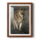 Morning Walk in Masai Mara - Premium Framed Print - Distressed Barnwood Frame - Ready to Hang