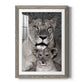 Lioness and Cub - Barnwood Framed Art Print