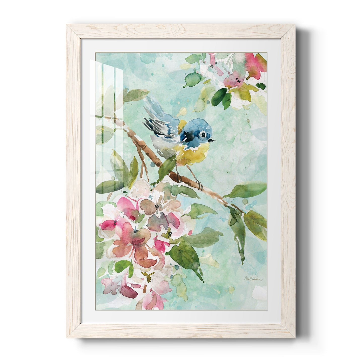 Asbury Garden Song I - Barnwood Framed Art Print