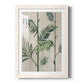 Modern Fronds II - Barnwood Framed Art Print