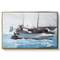 Taking on Wet Provisions, 1903 - Floater Framed Canvas Print