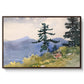 North Woods Club, Adirondacks, 1892 - Floater Framed Canvas Print