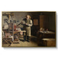 The Plate Printer, 1875 - Floater Framed Canvas Print