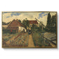 Garden of a Florist (The Flower Garden), 1864 - Floater Framed Canvas Print