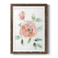 Rose Contour - Barnwood Framed Art Print