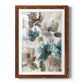 Topaz Garden I - Barnwood Framed Art Print