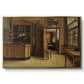 The Old Inn 'Het Loodshuis' in Antwerp, 1877 - Floater Framed Canvas Print